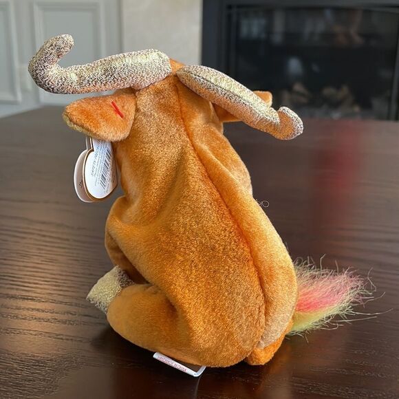 TY Beanie Babies Zodiac OX Plush 2000 TY Zodiac Collection Taurus - w/ Tag EUC - Picture 3 of 7